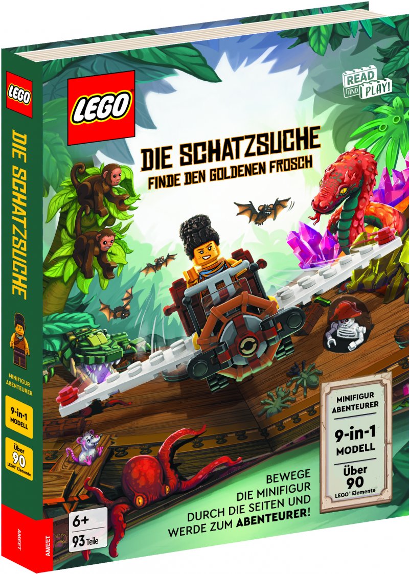 „Lego®-Boxen“ und „Lego® Ninjago“-Bücher von Ameet | das spielzeug