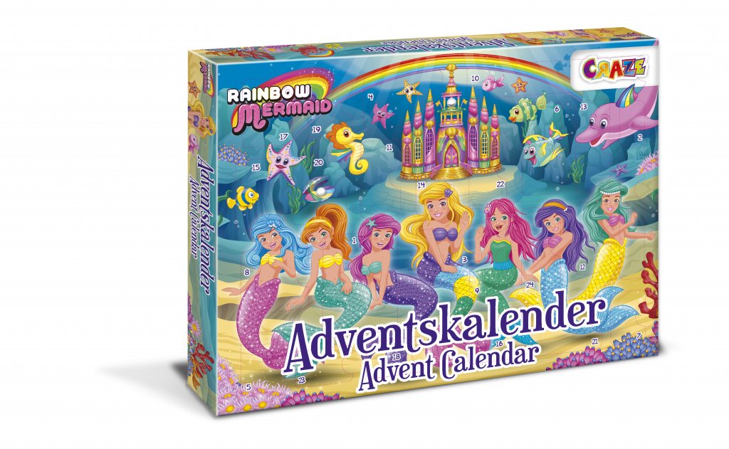 Craze Adventskalender Mermaid das spielzeug