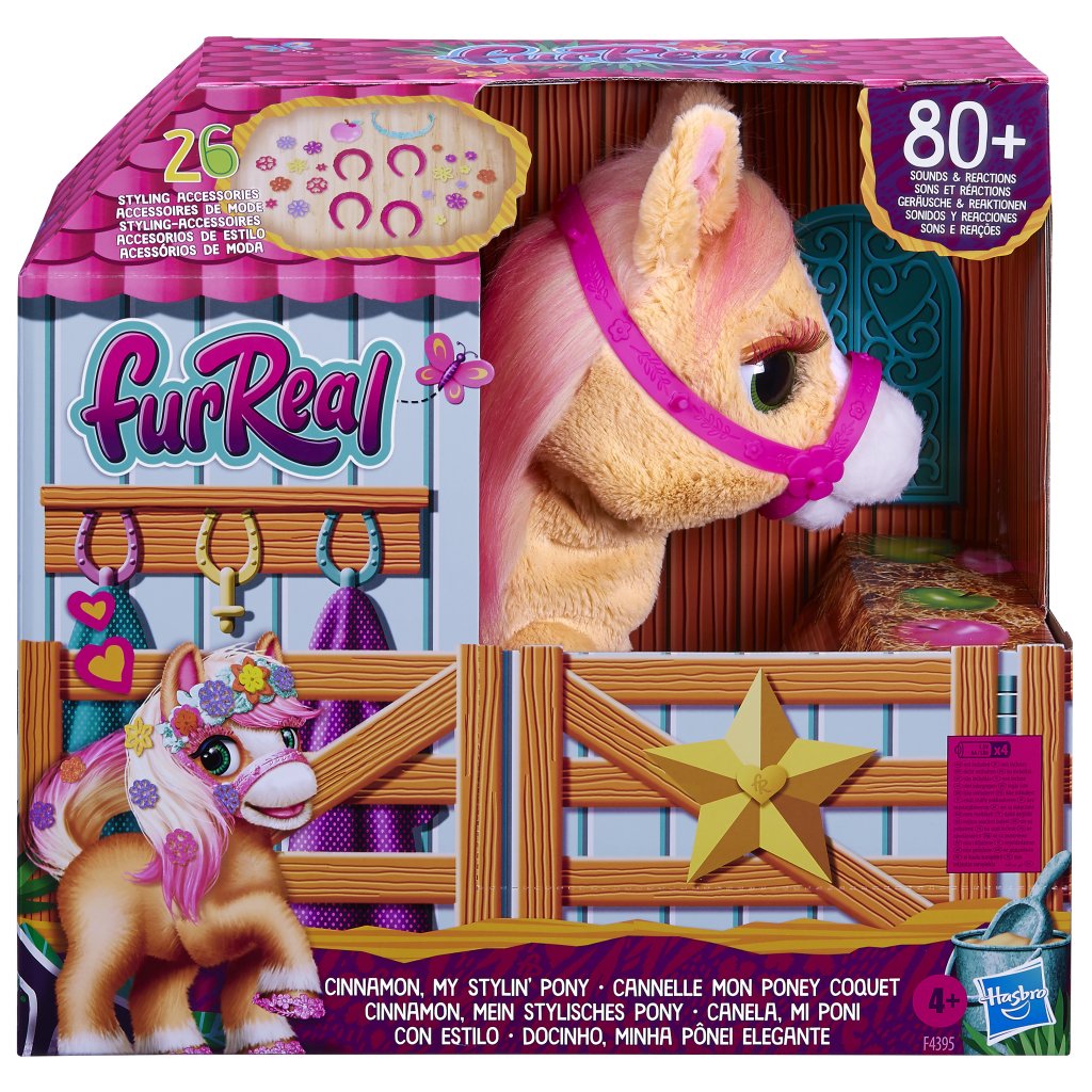 Hasbro „furReal Cinnamon, mein stylisches Pony“ das spielzeug