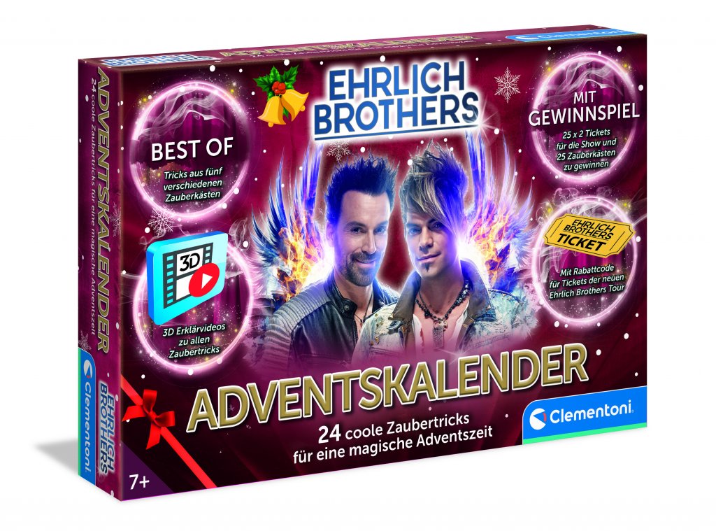 Clementoni: „Ehrlich Brothers Adventskalender“  das spielzeug