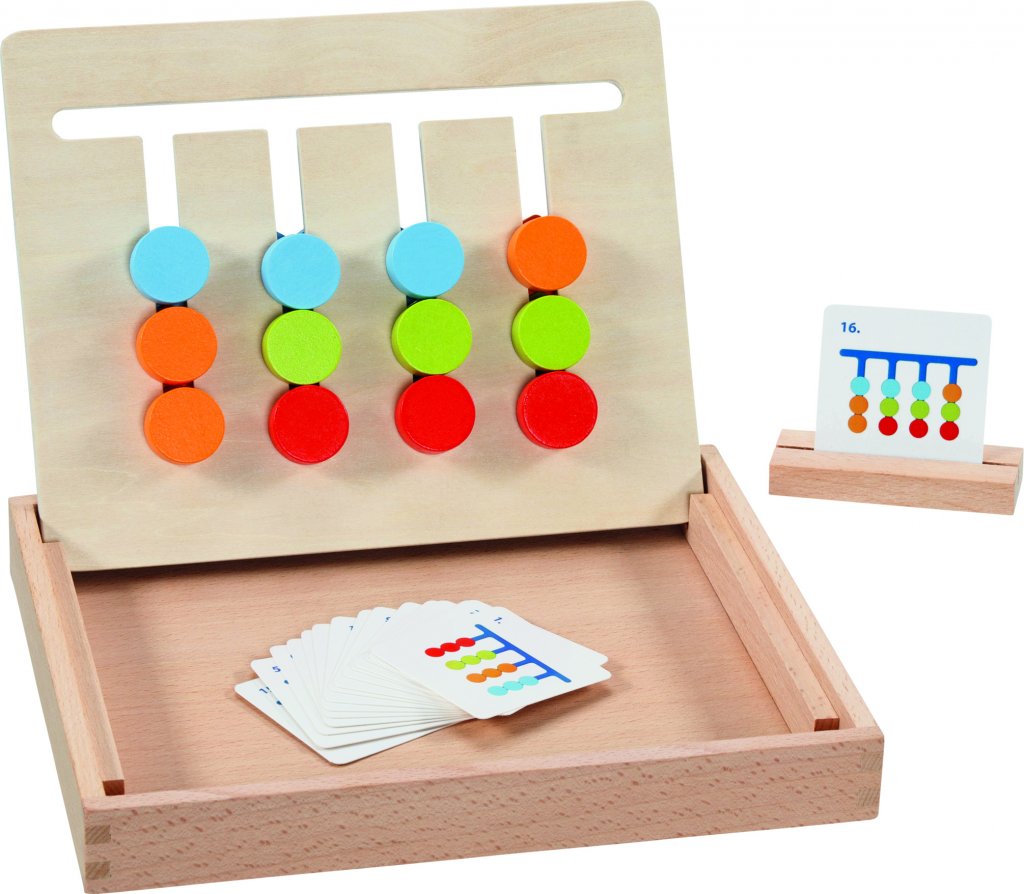 Goki Holz Sortierbox "LOVE" - Steckspiel Mit Symbolen - Für Kinder Ab 12 Monaten