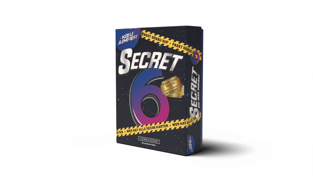 DENKRIESEN KIBU Jumper Tagg Team – Gioco Di Carte Di Squadra, Segni Segreti, Bluff E Strategia, Per 4-6 Giocatori, Durata 30 Minuti