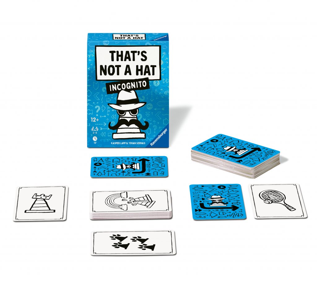 Ravensburger That's Not A Hat - Gioco Di Festa Per 3-8 Giocatori, Regali Di Natale, Da 8 Anni In Su