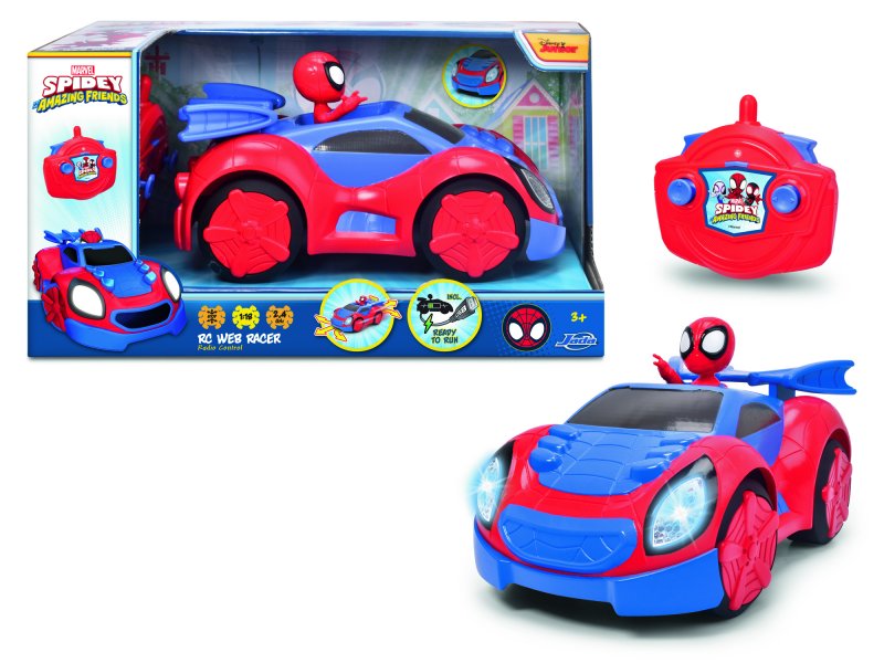 Spidey und Seine Super Freunde SNF0102 Mini Vehicles, Pack of 10 Toys from 3 Years