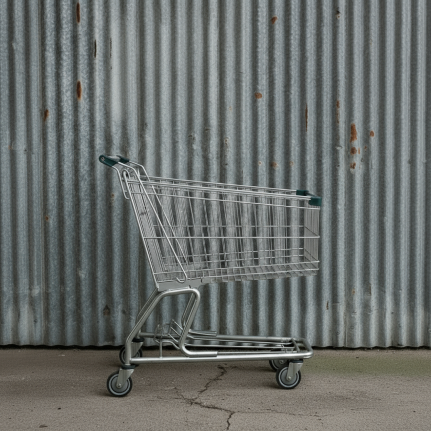 Einkaufswagen-vor-Wellblechwand-Copyright-Meisenbach-Verlag-GmbH-KI-generiert.png