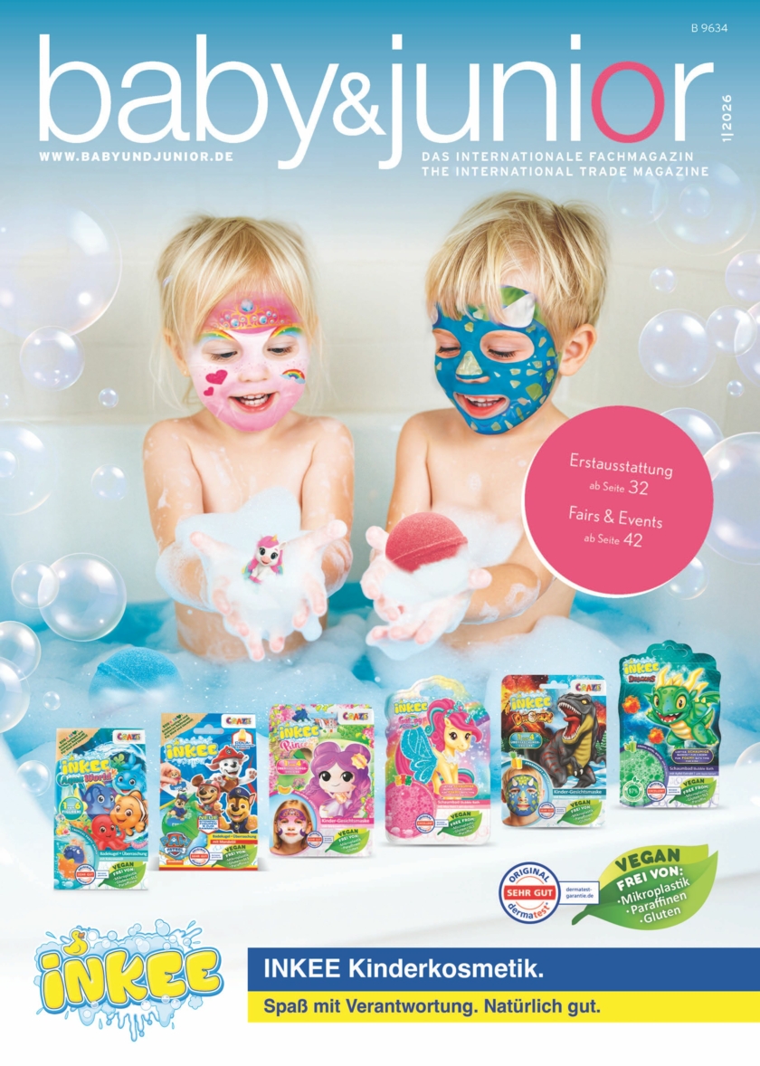 Ausgabe baby&junior 1-2026 Copyright Craze