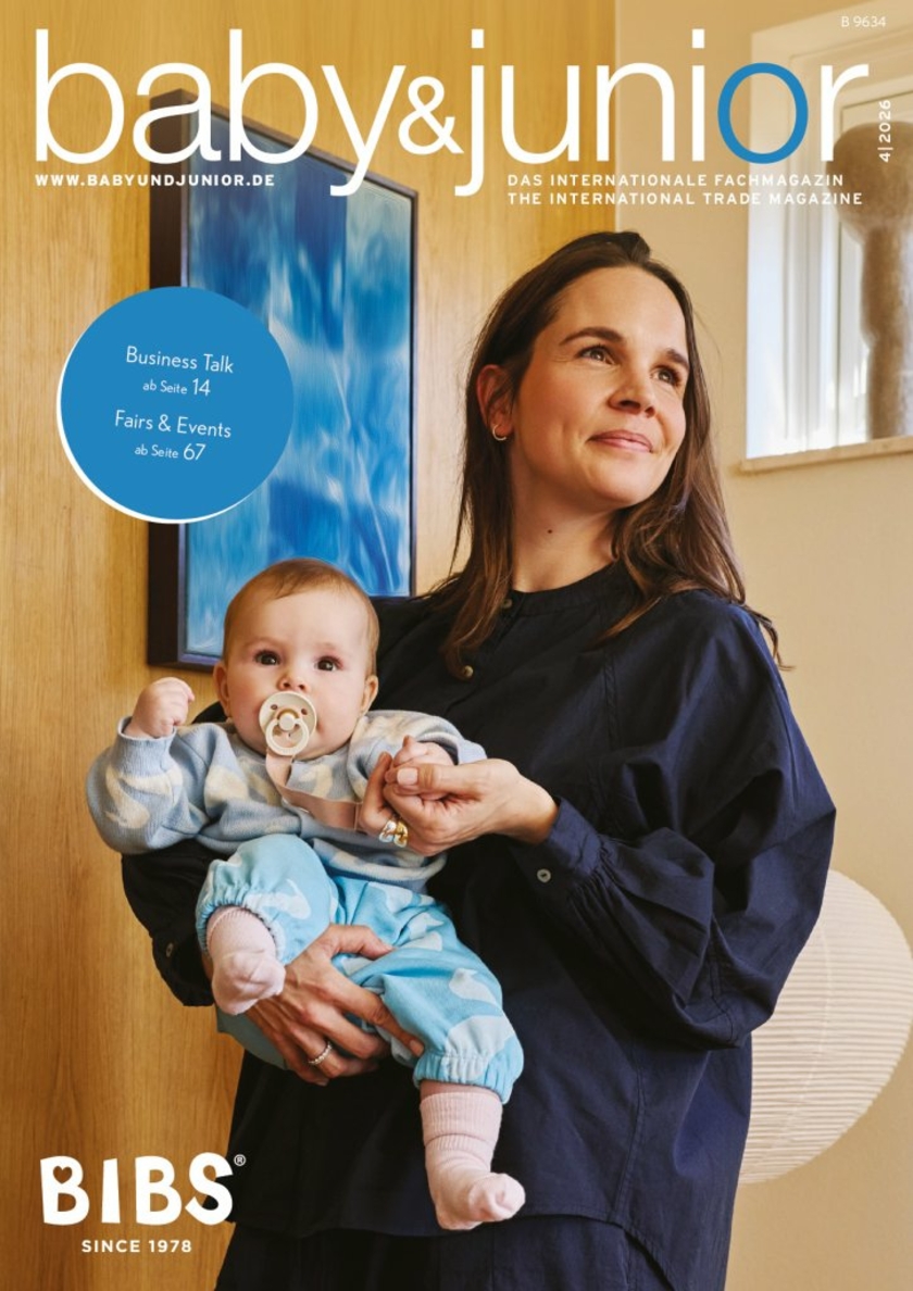 Ausgabe baby&junior 4-2026 Copyright Bibs