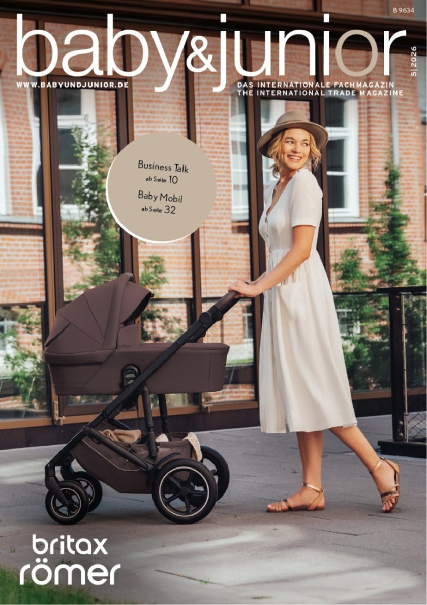 Ausgabe baby&junior 5-2026 Copyright Britax Römer