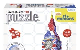 3D Puzzle Big Ben Minions_Produktbild
