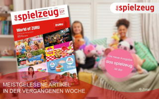 Meist-gelesen-dasspielzeug-KW-1 Copyright Zuru und Meisenbach