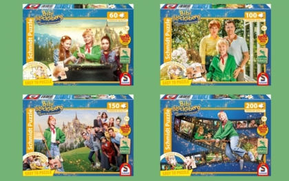 Puzzle-Kollektion zu „Bibi Blocksberg – Das große Hexentreffen“
