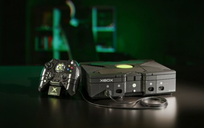Original-XBox als Klemmbausteinset