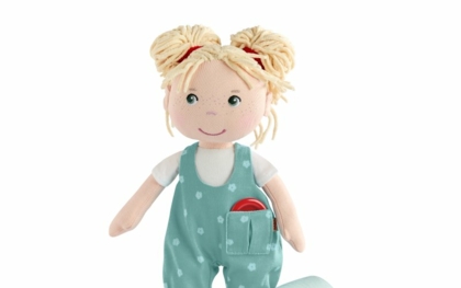 Stoffpuppe Tilli bringt Magie ins Kinderzimmer