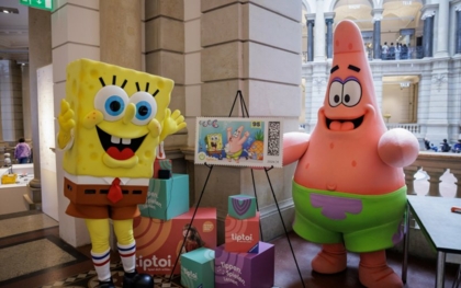 Hörbare SpongeBob-Briefmarke 