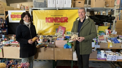 Creativeworld-Aussteller spenden für Frankfurter Kinder