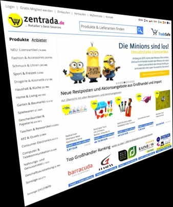 zentrada_Homepage