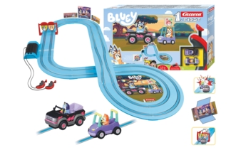 Gewinnspiel Carrera September 2025 Bluey Copyright Carrera