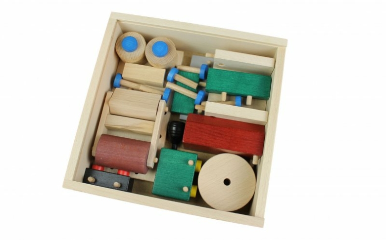Erzgebirgische Holzspielwaren Ebert: „Vehicle Box“