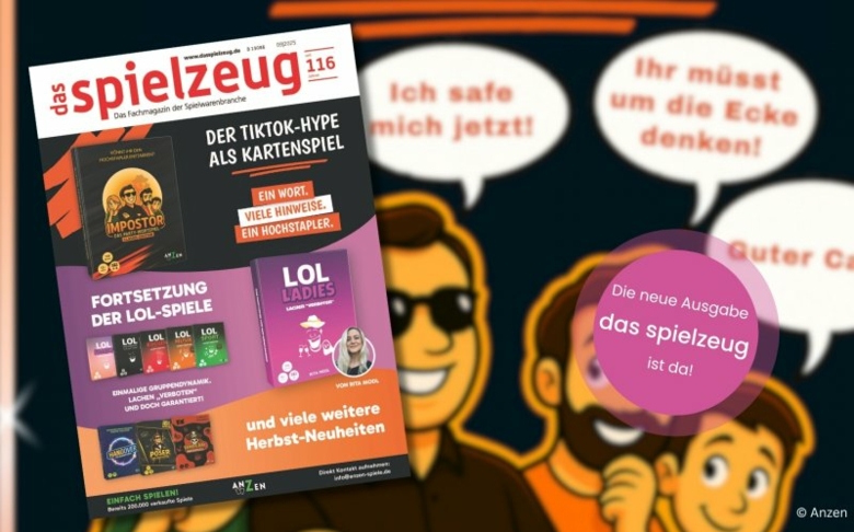 Jetzt lesen: das spielzeug-Ausgabe 9-2025 ist da