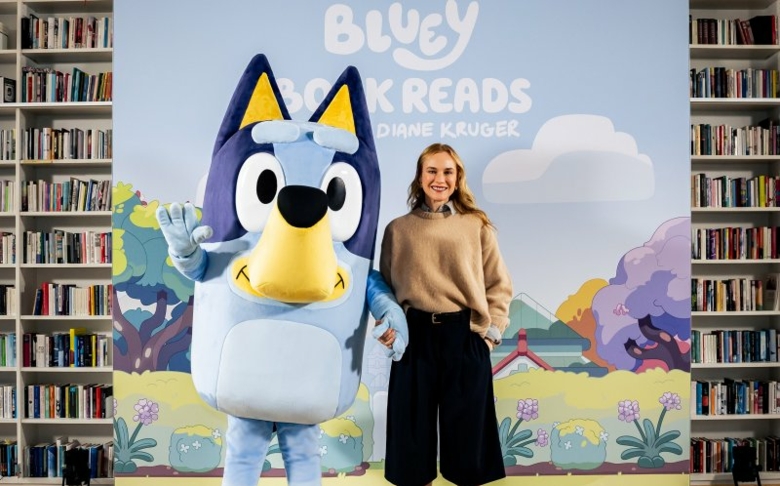 „Bluey Book Reads“:  Deutschland-Premiere mit Diane Kruger