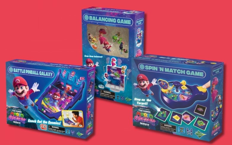 Super Mario-Spielneuheiten von Epoch Games