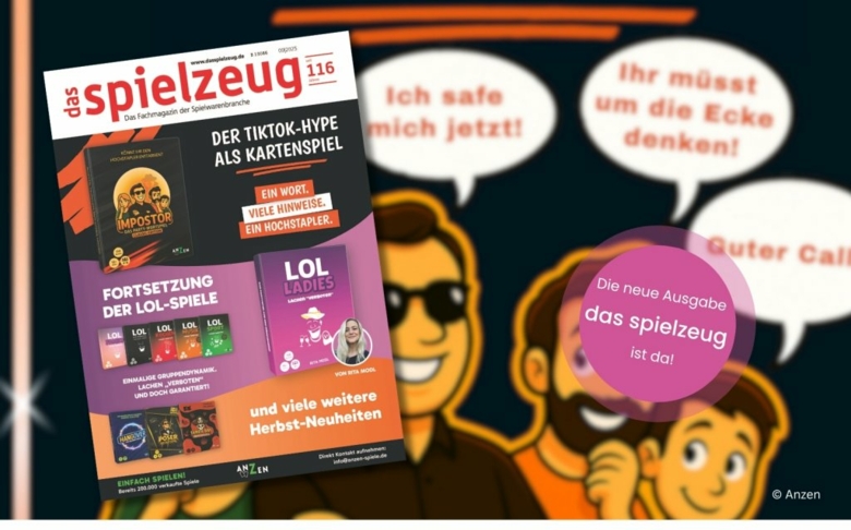 Jetzt lesen: das spielzeug-Ausgabe 9-2025 ist da