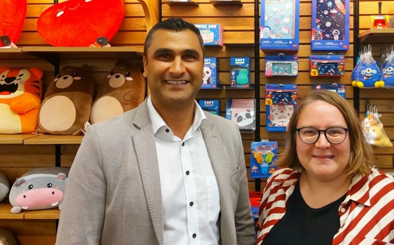 Große Fläche, umfangreiche Sortimente