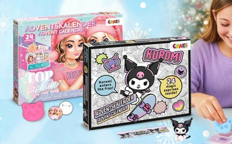 Craze setzt neue Impulse im Adventskalendergeschäft