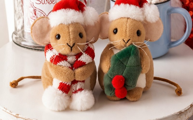 Teddy-Hermann: Weihnachtsmäuse