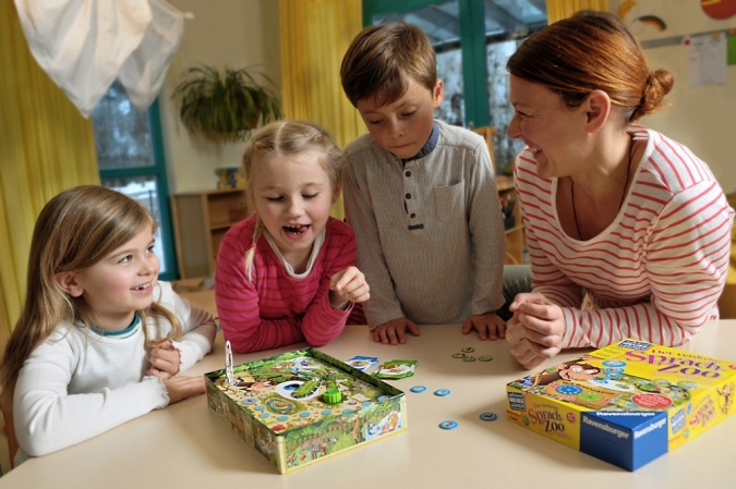 Ravensburger_Der verdrehte Sprach-Zoo Spielszene