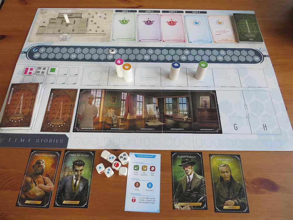 Asmodee T.I.M.E Stories - Madame, Scenario Femminile | Gioco Da Tavolo 2-4 Giocatori, 1-3 Ore, Età 12+, Versailles