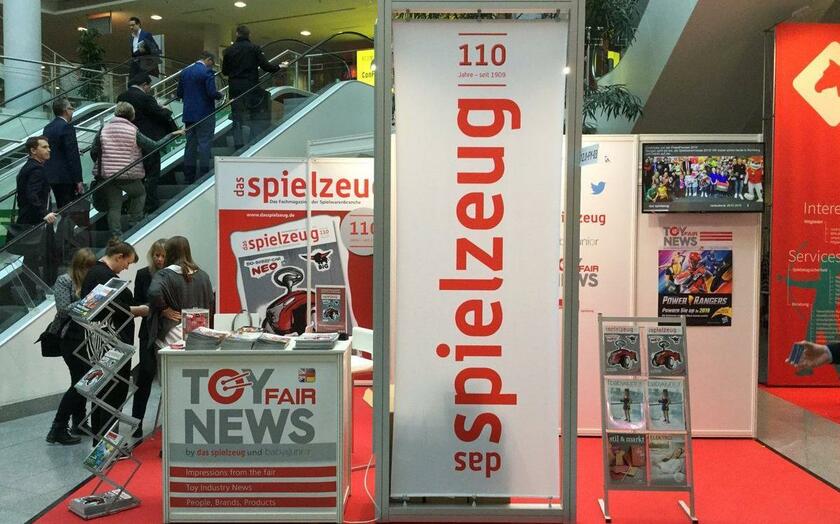 Messestand das spielzeug